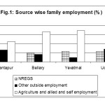 Figure 1: Source wise family employment (%)