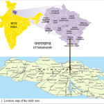 Figure1: Location map of the study area