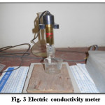 Fig. 3 Electric conductivity meter